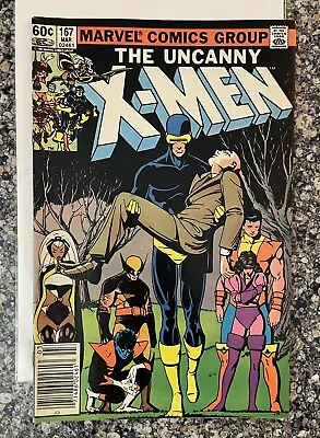 Buy Uncanny X-Men Vol. 1 #167 (Marvel, 1983)- VF/NM- Newsstand- Combined Shipping • 9.87£