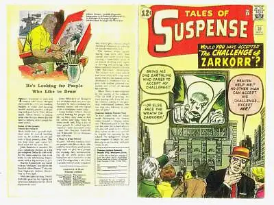 Buy Facsimile Reprint Covers Only To TALES OF SUSPENSE #35 - 1962 Silver Age Atlas • 19.76£