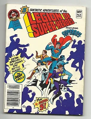 Buy DC Special Blue Ribbon Digest #8 - Legion Of Super-Heroes - Superboy - VF- 7.5 • 9.52£