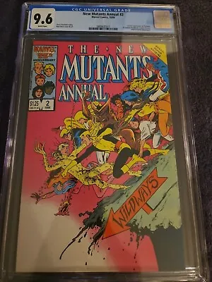 Buy New Mutants Annual #2  Cgc 9.6 1st Appearance Psylocke 1986 • 142.30£