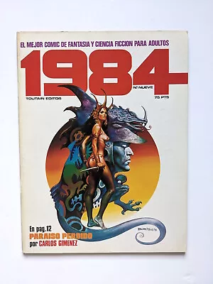 Buy 1984 #9 1979 Spain Boris Vallejo Carlos Gimenez Richard Corben Warren Magazine • 11.92£