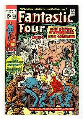 Buy Fantastic Four #102 VF- 7.5 1970 • 51.17£