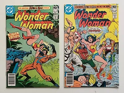 Buy Wonder Woman #267 & 268 (DC 1980) 2 X FN+ Bronze Age Comics • 19.50£