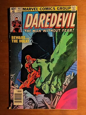 Buy Daredevil #163 (Marvel, 1980) Frank Miller Hulk • 32.17£