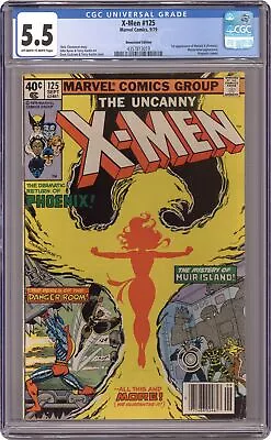 Buy Uncanny X-Men #125D CGC 5.5 Newsstand 1979 4357813019 1st Mutant X (Proteus) • 66.36£