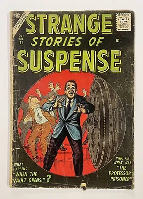 Buy Strange Stories Of Suspense #11. Oct 1956. Atlas. G/vg. Bill Everett Cover! • 50£
