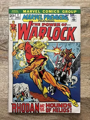 Buy Marvel Premiere #2 1st Mention Adam Warlock Picture Frame 1972 • 9.48£