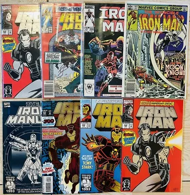Buy IRON MAN Marvel Comics 1980's - Issues #161, 200, 250, 288, 290, 300 (VF) • 7.91£