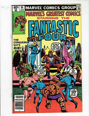 Buy Marvel's Greatest Comics #84 In Nm Condition Or Better,(1969),Fantastic Four • 6.35£