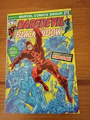 Buy Marvel Comics Daredevil Vol 1 # 100 Anniversary Issue, June 1973, Mindstorm!. Nm • 74.99£