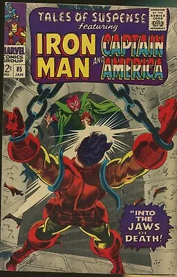 Buy Tales Of Suspense #85 (1967) Fn+ 6.5  Iron Man, Captain America, The Mandarin! • 35£