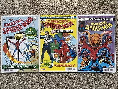 Buy Amazing Spider-man Facsimile Lot #1 129 & 238 Nm Set Marvel Comics 2022 & 2023 • 23.57£