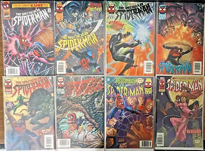 Buy Spectacular Spider-Man 8 Issue 1996 Lot 231,234-238,240,241 • 23.75£