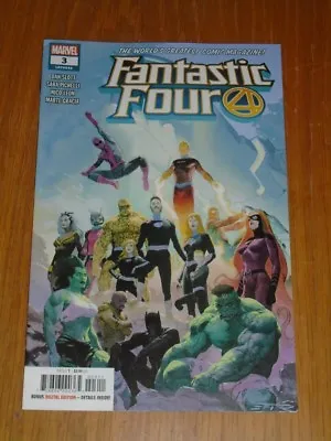Buy Fantastic Four #3 Marvel Comics January 2019 • 3.79£