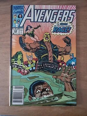 Buy Avengers (1963 1st Series) Issue 328 Origin Of Rage • 2.92£