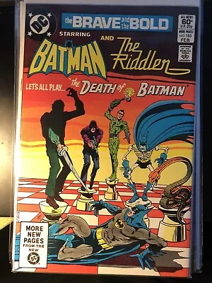 Buy Brave And The Bold (1st Series) #183  Batman And The Riddler 1982 DC Comic • 8.90£