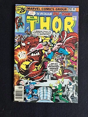 Buy The Mighty Thor 250 Marvel Comics 1976 Newsstand Mangog  • 6.42£