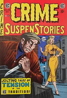 Buy CRIME SuspenStories Comic Cover Poster~Russ Cochran 1981 EC No.25 Jack Kamen NOS • 18.83£