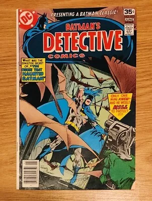 Buy Batman's Detective Comics #477 Clayface III Cameo + Dr Tzin Tzin Reprint Story • 12.67£