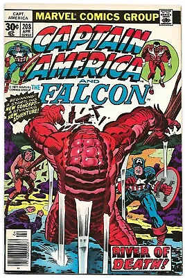 Buy Captain America #208 (1977) Vintage Jack Kirby Key Comic 1st App. Of Arnim Zola • 18.97£