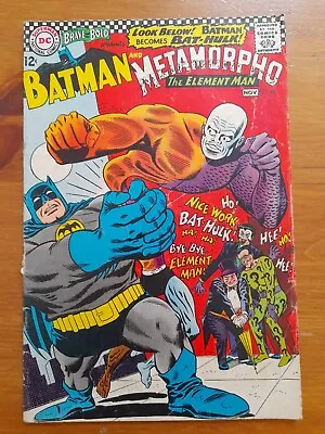 Buy Brave And The Bold #68 Nov 1966 VGC- 3.5 Batman And Metamorpho • 19.99£