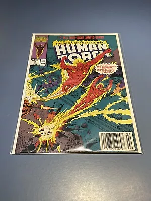 Buy Human Torch #2 Marvel Comic Book 1990 *HIGH GRADE* Vs. Axis Powers W/ Toro • 2.80£