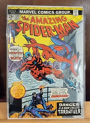 Buy Amazing Spider-Man #134 NM+ 1st App Of The Tarantula, Punisher Cameo 1974 W/ MVS • 320.46£