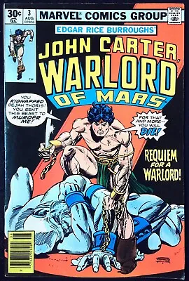 Buy JOHN CARTER WARLORD OF MARS (1977) #3 - Back Issue • 12.99£