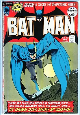 Buy Batman #241 - Dc 1972 - Fn/vf (7.0) - Bagged Boarded • 151.69£