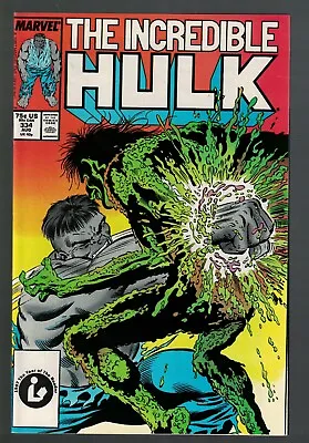 Buy Marvel Comics Incredible Hulk 334 1987 VFN+ 8.5 Avengers  • 7.99£