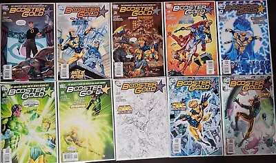Buy BOOSTER GOLD #1 Diamond RRP Sketch Variant + #0-#4, #6, #7 DC 2007 Lot Of 10 • 22.30£