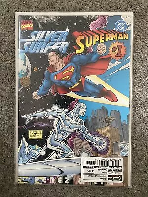 Buy Silver Surfer / Superman #1 - Marvel / DC Comics January 1997 VF 8.0 • 5.95£