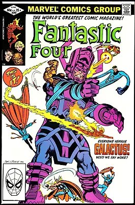 Buy FANTASTIC FOUR #243   Classic  JOHN BYRNE GALACTUS Cover!   TERRAX!    VF+ (8.5) • 29.98£