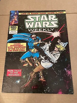 Buy No. 81 Star Wars Weekly UK Comic. Sept. 12, 1979. Marvel Comics Group • 8.99£