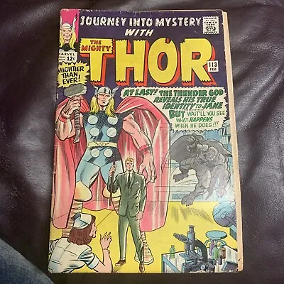 Buy Journey Into Mystery #113 Thor • 47.97£