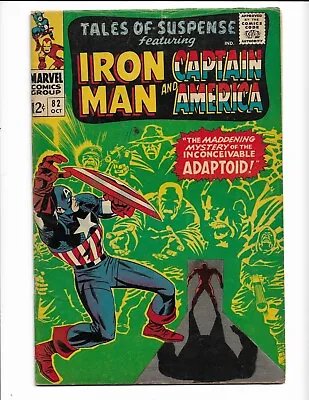 Buy Tales Of Suspense 82 - Vg 4.0 - Adaptoid - Iron Man - Captain America (1966) • 15.59£