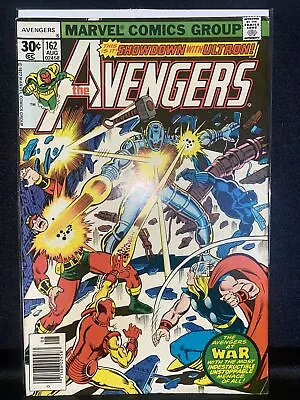 Buy AVENGERS 162 FN Midgrade 1977 1st Appearance Jocasta Ultron George Perez Marvel • 23.99£