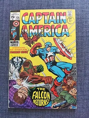 Buy 1970 Captain America 126 Marvel Comics • 34.31£