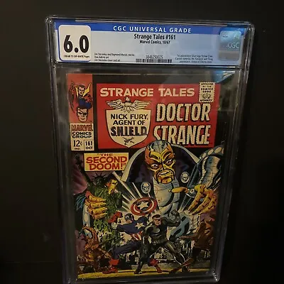 Buy Strange Tales #161 CGC 6.0 1st Appearance Silver Age Yellow Claw • 64.29£