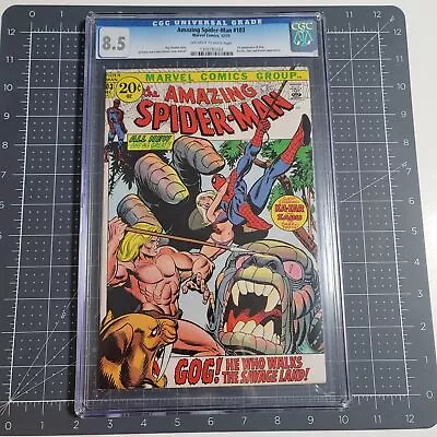Buy Amazing Spiderman #103 1st Appearance Of Gog CGC 8.5 • 134.40£