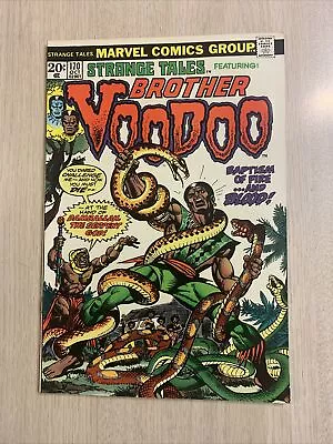 Buy Strange Tales 170 Vf+ White Pages 1973 2nd Brother Voodoo Colan Art -kane Cover • 195.88£