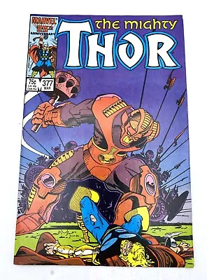 Buy Marvel 25th Anniversary The Mighty Thor #377 Vol. 1 (1987)  • 6.43£