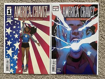 Buy America Chavez: Made In The Usa #1 & #3 Set 1st Catalina Chavez Nm Marvel 2021 • 14.38£