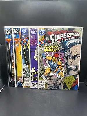 Buy Dc Action Comics (1990) #681 682 684 685 & 686.  (b53)(10) • 12.06£