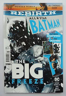Buy All Star Batman #3 Rebirth - DC / Titan UK Comics July/August 2017 VF+ 8.5 • 8.99£