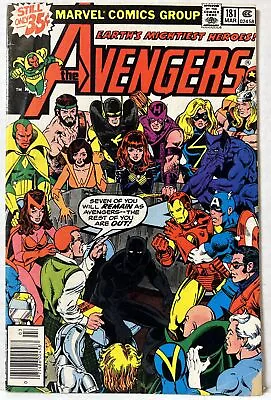 Buy The Avengers #181 1978 First Appearance Of Scott Lang (the Second Ant-Man) • 12.06£