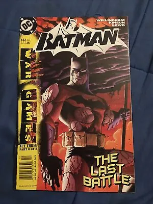 Buy BATMAN #633 Death Of Spoiler Rare Newsstand Variant [DC Comics, 2004] • 23.98£