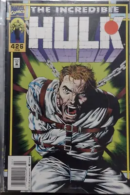 Buy Incredible Hulk  # 426 1995 Marvel DISNEY NEWSTAND VARIANT MR J KEY 1ST • 3.78£