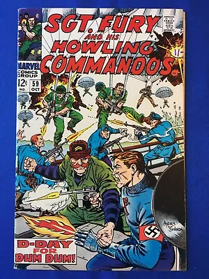 Buy Sgt. Fury And His Howling Commandos #59 VFN- (7.5) MARVEL ( Vol 1 1968) (C) • 17£