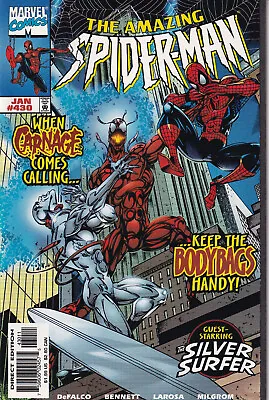 Buy AMAZING SPIDER-MAN Vol. 1 No. 430 January 1998 MARVEL Comics - Carnage • 96.05£